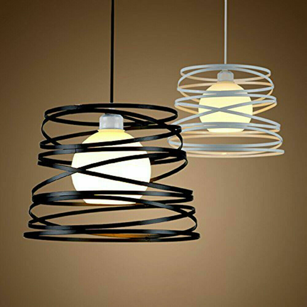 LAMPADARIO MODERNO CON PARALUME IN METALLO