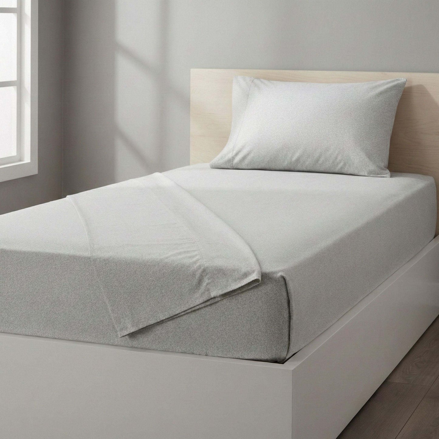 Set Letto Singolo in Morbido Pile Polar Remant - Completo Lenzuola Invernali Calde e Soffici - Include Lenzuolo Sopra 160x290 cm, Lenzuolo Sotto con Angoli 90x200+27 cm e 1 Federa 52x82 cm