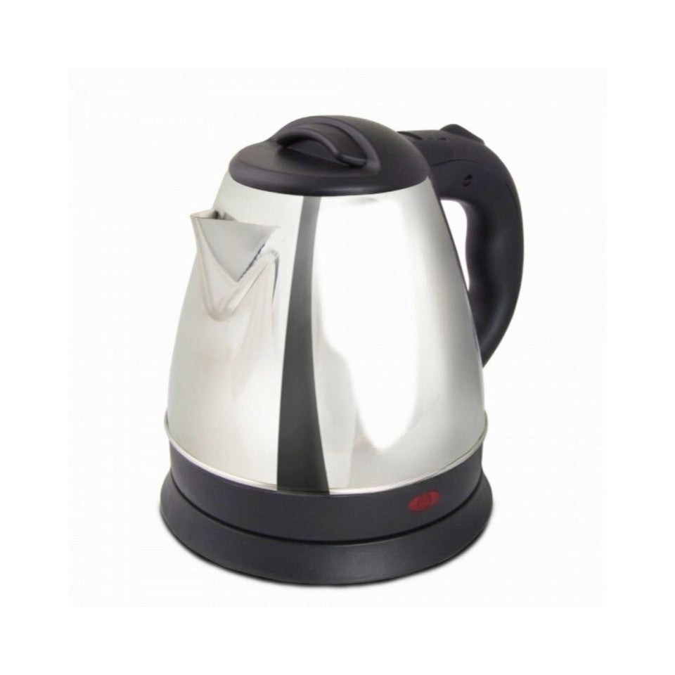 Bollitore Elettrico Compatto da 1 Litro in Acciaio Inossidabile 1350w – Design Ergonomico, Spegnimento Automatico, Protezione Antisurriscaldamento, Ideale per Viaggi, Ufficio e Cucine Piccole – Disponibile in Finitura Spazzolata o Lucida