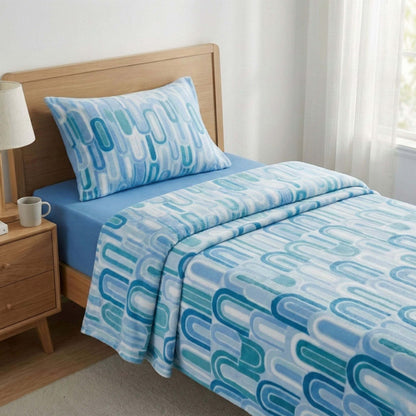 Set Letto Singolo in Morbido Pile Polar Remant - Completo Lenzuola Invernali Calde e Soffici - Include Lenzuolo Sopra 160x290 cm, Lenzuolo Sotto con Angoli 90x200+27 cm e 1 Federa 52x82 cm