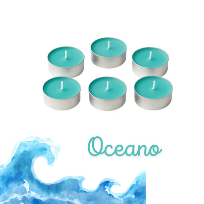 Mini Candele Profumate Decorative 3,5 cm – Kit da 20/30/50/100 Pezzi | Candele per Bomboniere, Eventi e Casa – Limone, Lavanda, Caffè, Rosa
