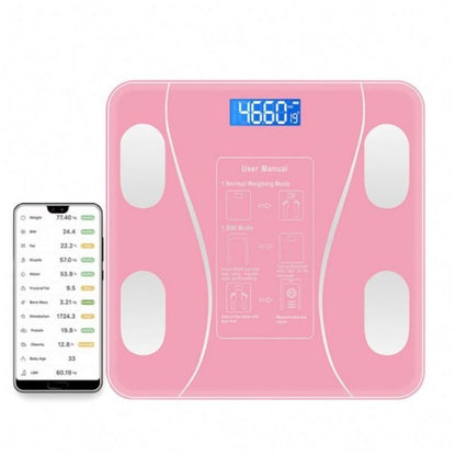 Bilancia Pesapersone Digitale Bluetooth Professionale con Analisi della Composizione Corporea, Display LCD ad Alta Leggibilità, Capacità Massima 180 kg, Nero