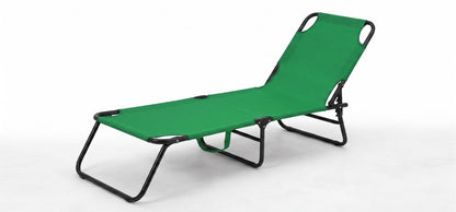 Lettino Mare Pieghevole Portatile, Schienale Regolabile in 4 Posizioni, Struttura in Metallo Resistente e Tessuto Traspirante, Ideale per Spiaggia, Giardino e Campeggio, Salvaspazio