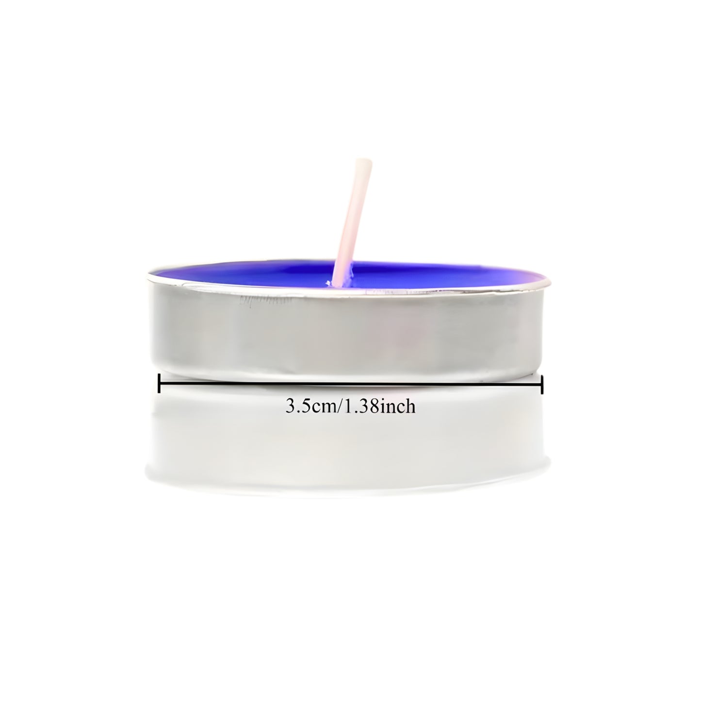 Mini Candele Profumate Decorative 3,5 cm – Kit da 20/30/50/100 Pezzi | Candele per Bomboniere, Eventi e Casa – Limone, Lavanda, Caffè, Rosa
