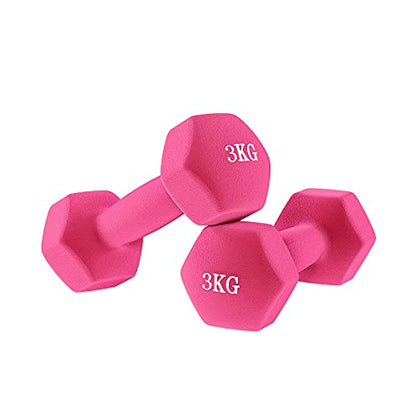 Coppia Manubri Fitness Soft-Touch - 3.0 kg
