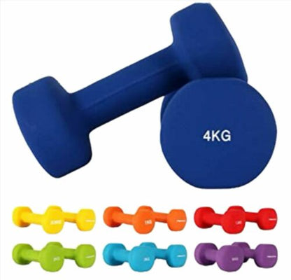 Coppia Manubri Fitness Soft-Touch - 4.0 kg