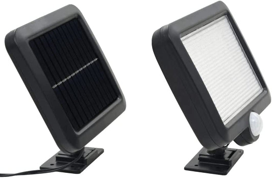 APPLIQUE CON PANNELLO SOLARE E SENSORE DI MOVIMENTO 56LED