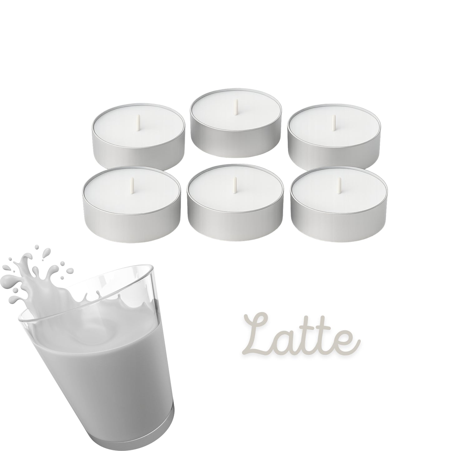 Mini Candele Profumate Decorative 3,5 cm – Kit da 20/30/50/100 Pezzi | Candele per Bomboniere, Eventi e Casa – Limone, Lavanda, Caffè, Rosa