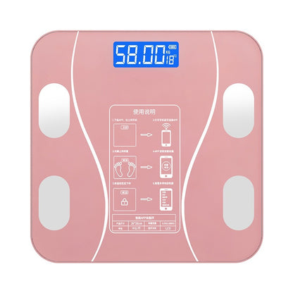 Bilancia Pesapersone Digitale Bluetooth Professionale con Analisi della Composizione Corporea, Display LCD ad Alta Leggibilità, Capacità Massima 180 kg, Nero