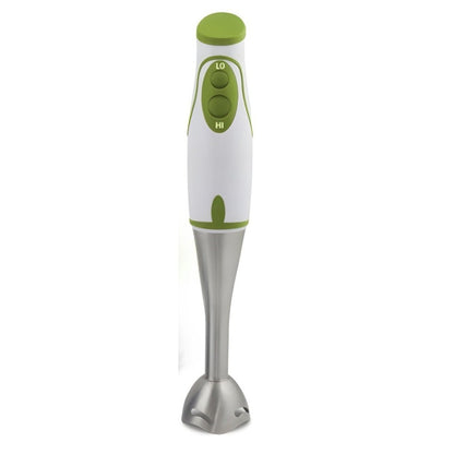 Frullatore a Immersione Multifunzione 3 in 1 – 450W Potente e Silenzioso, Lame in Acciaio Inox, 2 Velocità, con Contenitori e Frusta – Perfetto per Pappe, Salse, Frutta e Verdura