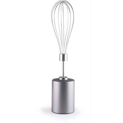 Frullatore a Immersione Multifunzione 3 in 1 – 450W Potente e Silenzioso, Lame in Acciaio Inox, 2 Velocità, con Contenitori e Frusta – Perfetto per Pappe, Salse, Frutta e Verdura
