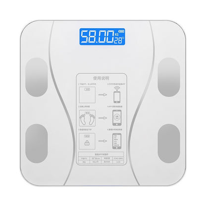 Bilancia Pesapersone Digitale Bluetooth Professionale con Analisi della Composizione Corporea, Display LCD ad Alta Leggibilità, Capacità Massima 180 kg, Nero