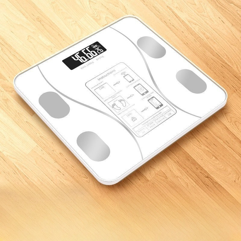 Bilancia Pesapersone Digitale Bluetooth Professionale con Analisi della Composizione Corporea, Display LCD ad Alta Leggibilità, Capacità Massima 180 kg, Nero