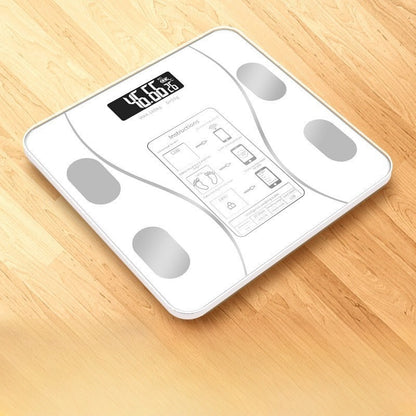 Bilancia Pesapersone Digitale Bluetooth Professionale con Analisi della Composizione Corporea, Display LCD ad Alta Leggibilità, Capacità Massima 180 kg, Nero