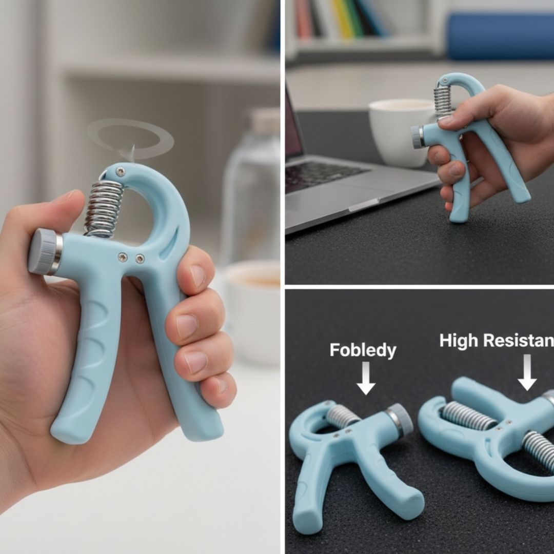 Hand Grip Regolabile – Molla per Avambraccio e Presa Mano (5-60kg)