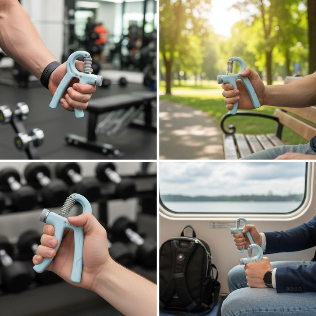Hand Grip Regolabile – Molla per Avambraccio e Presa Mano (5-60kg)