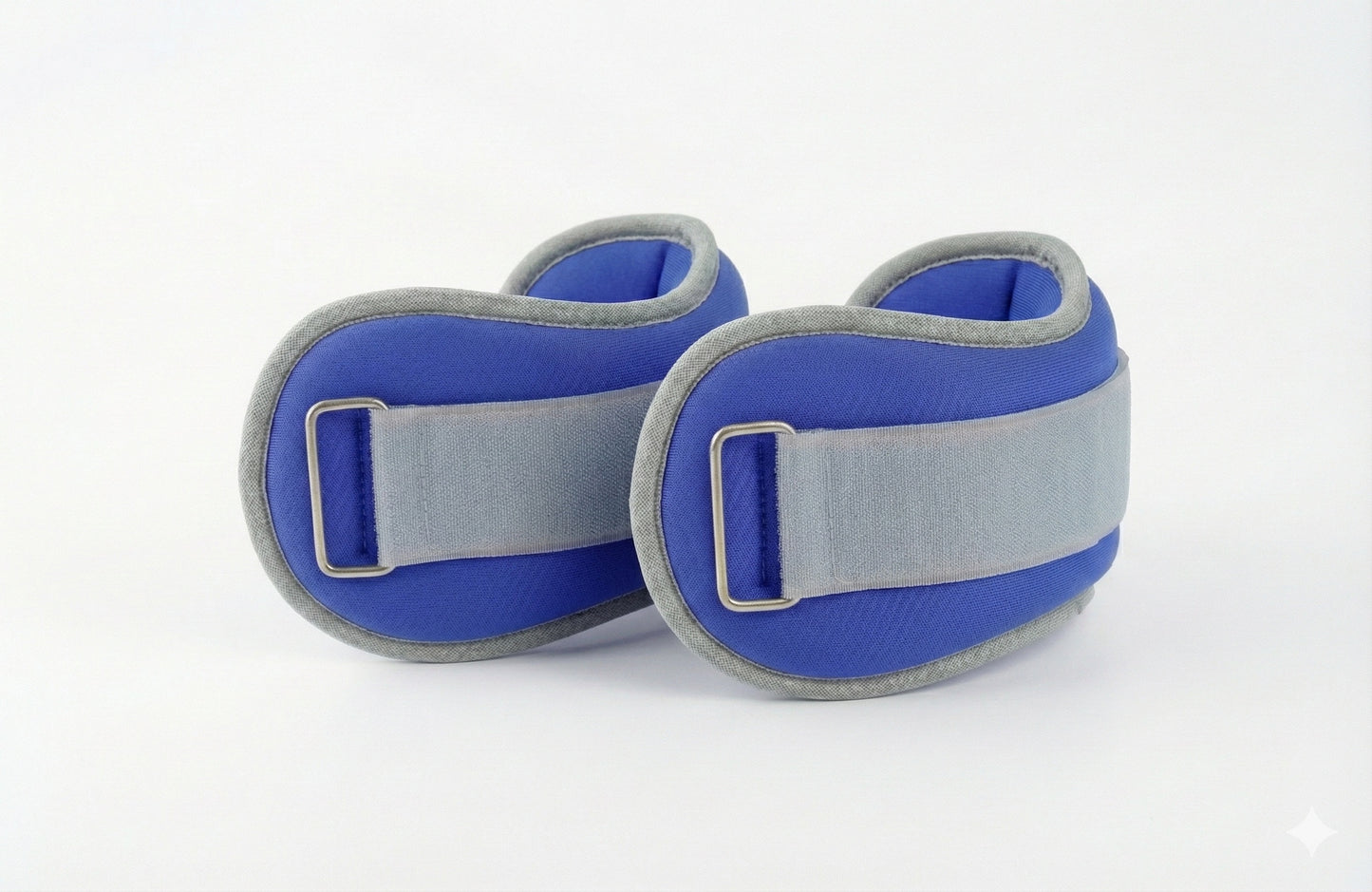 Coppia Pesi Caviglie e Polsi Regolabili – Set 2 Pezzi (1kg, 1.5kg, 2kg, 3kg) – Cavigliere Zavorrate Blu o Nere