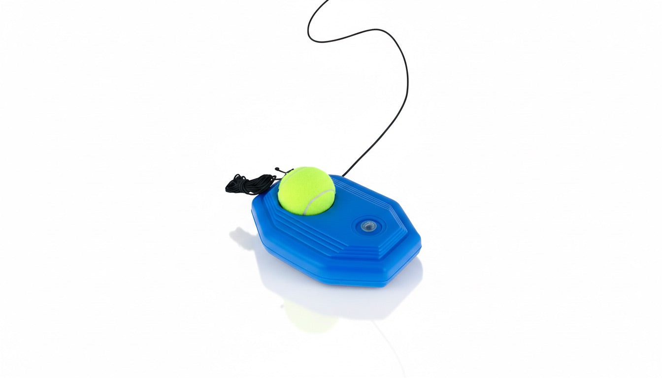 Set Allenamento Tennis Rebounder - Trainer Portatile con Pallina ed Elastico per Pratica in Solitaria