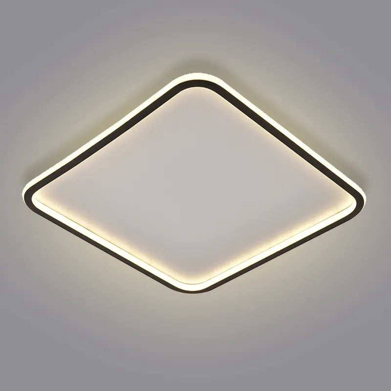 PLAFONIERA LED DA SOFFITTO 50W QUADRATO MODERNO