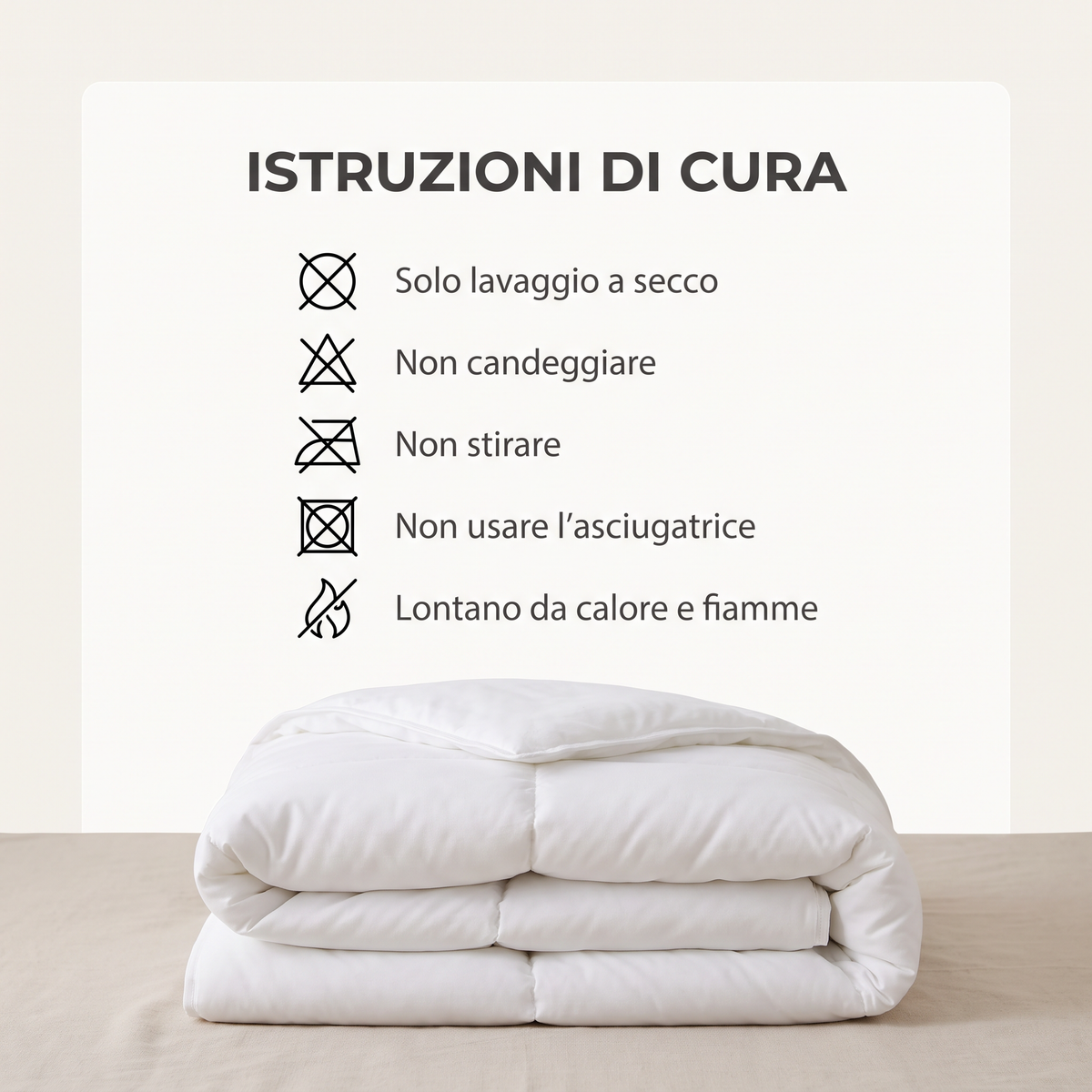 Piumino Invernale Matrimoniale Pesante 250 GSM | Trapunta Letto 250x200 cm in Soffice Poliestere | Massimo Calore e Comfort per la Notte