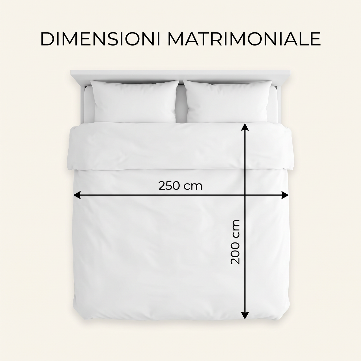 Piumino Invernale Matrimoniale Pesante 250 GSM | Trapunta Letto 250x200 cm in Soffice Poliestere | Massimo Calore e Comfort per la Notte