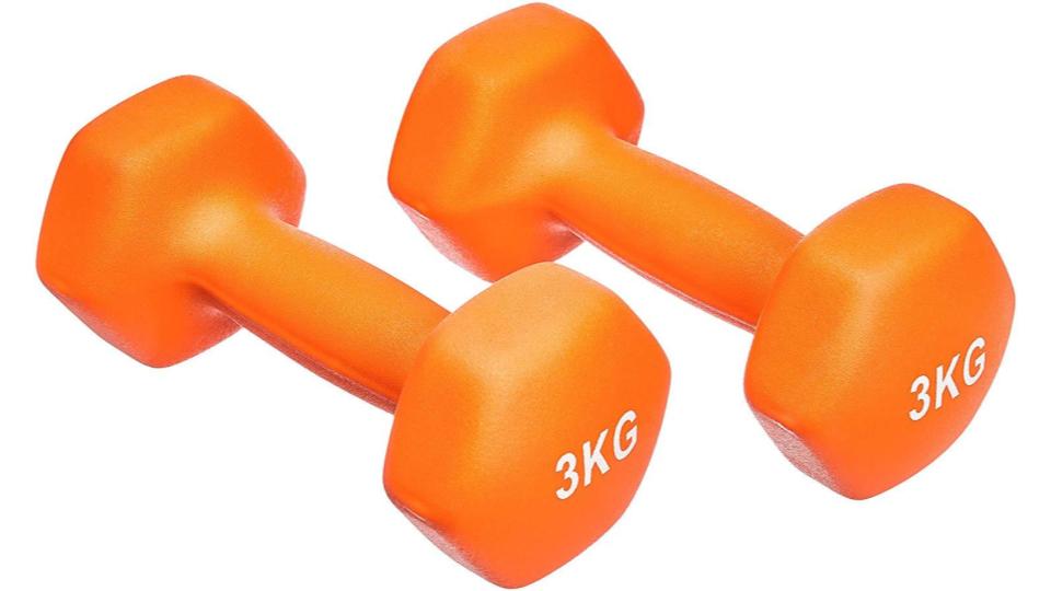 Coppia Manubri Fitness Soft-Touch - 3.0 kg