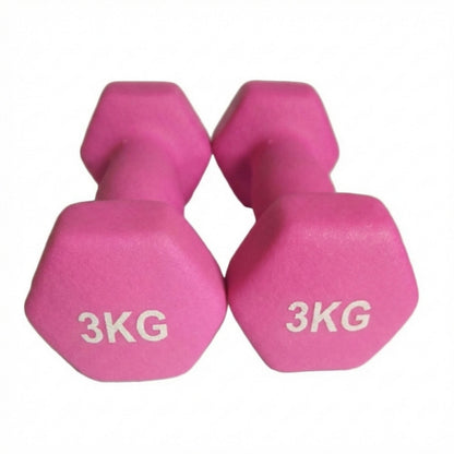 Coppia Manubri Fitness Soft-Touch - 3.0 kg
