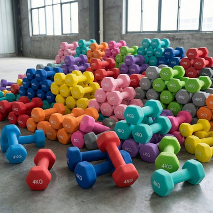 Coppia Manubri Fitness Soft-Touch - 4.0 kg