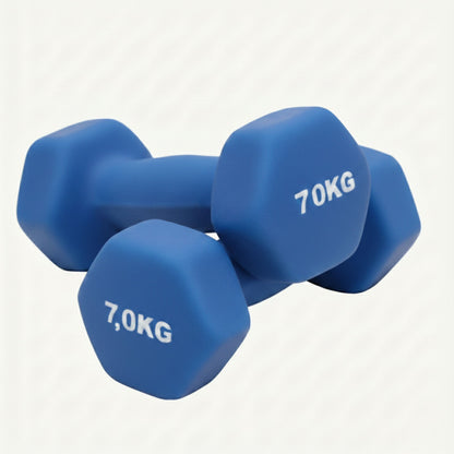 Coppia Manubri Fitness Soft-Touch - 7.0 kg