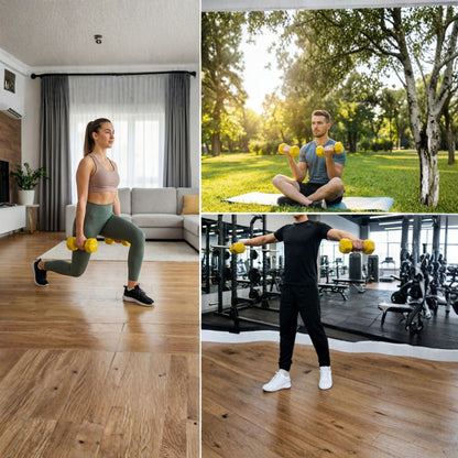 Coppia Manubri Fitness Soft-Touch - 5.0 kg