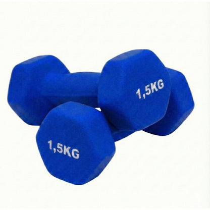 Coppia Manubri Fitness Soft-Touch - 1.5 kg