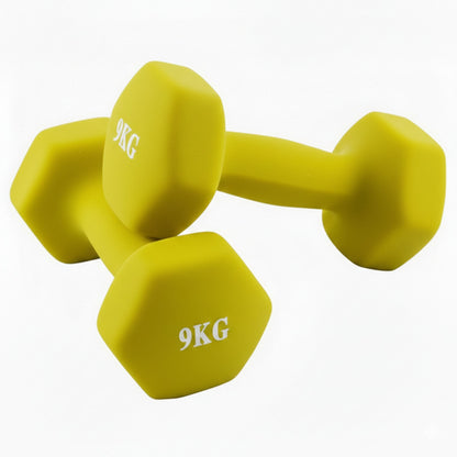 Coppia Manubri Fitness Soft-Touch - 9.0 kg