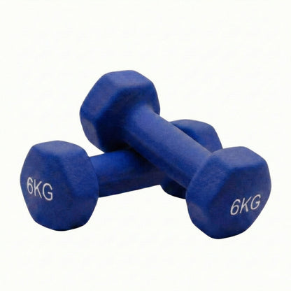 Coppia Manubri Fitness Soft-Touch - 6.0 kg