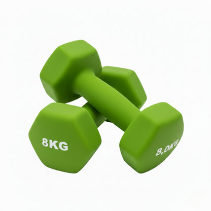 Coppia Manubri Fitness Soft-Touch - 8.0 kg
