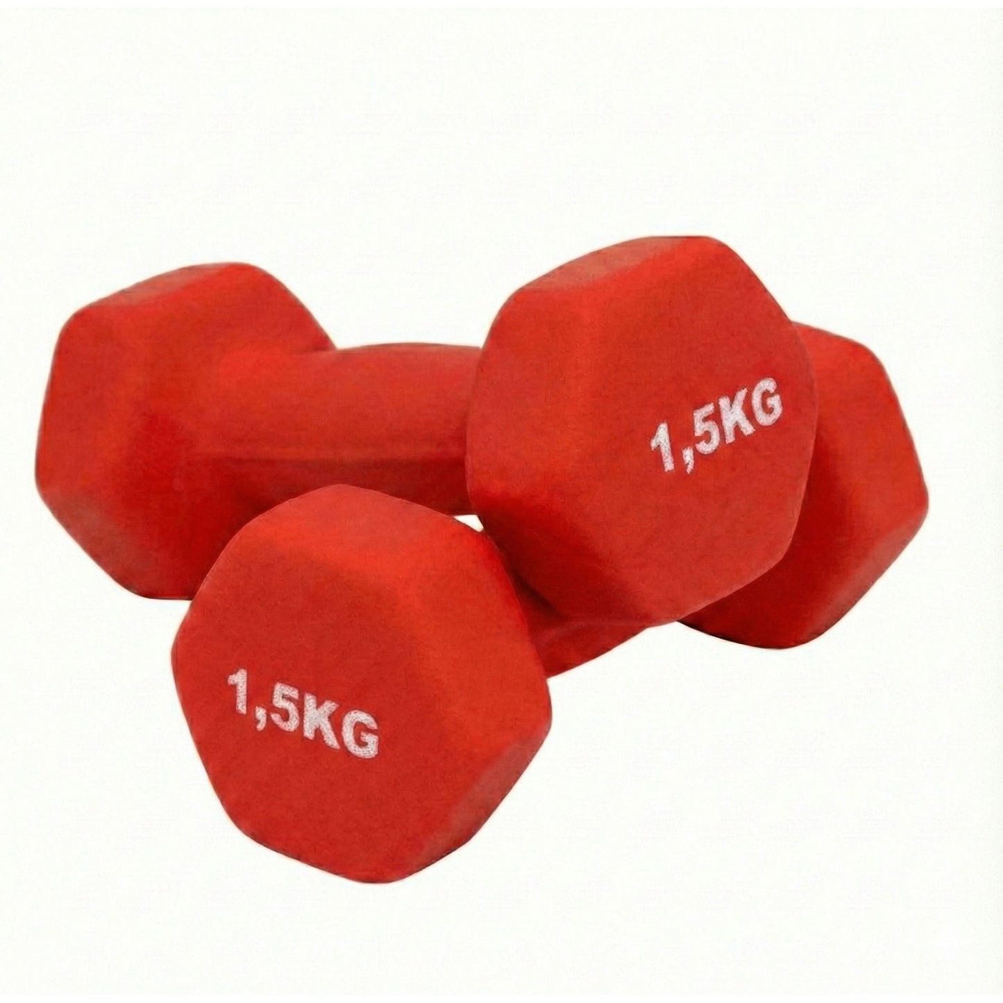 Coppia Manubri Fitness Soft-Touch - 1.5 kg