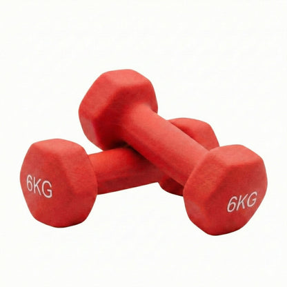 Coppia Manubri Fitness Soft-Touch - 6.0 kg