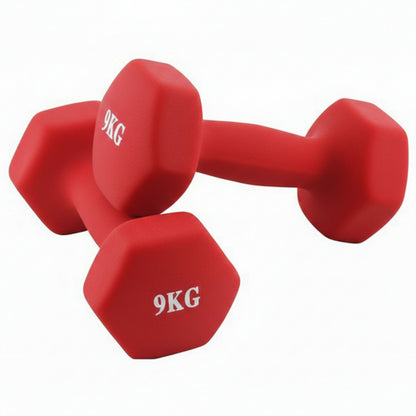 Coppia Manubri Fitness Soft-Touch - 9.0 kg