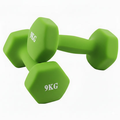 Coppia Manubri Fitness Soft-Touch - 9.0 kg
