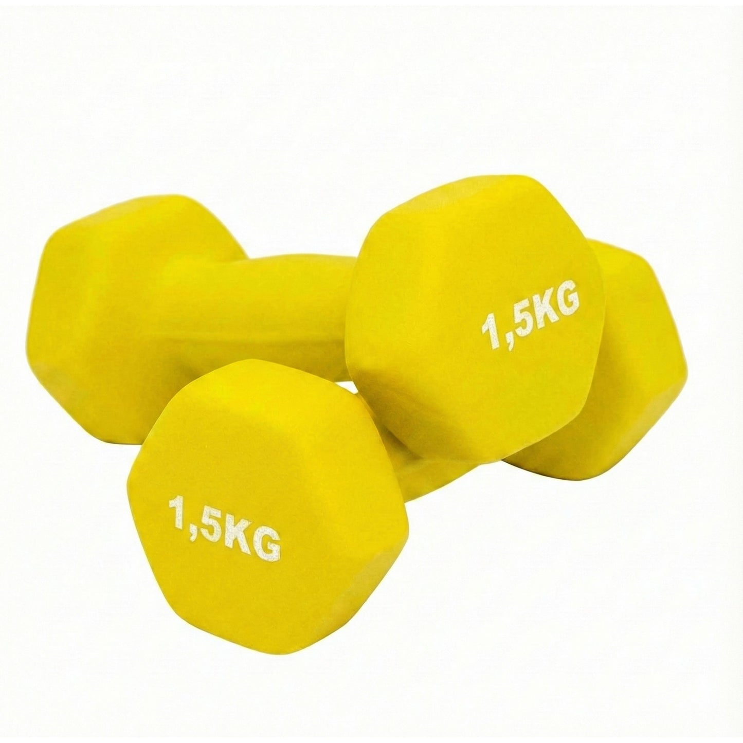 Coppia Manubri Fitness Soft-Touch - 1.5 kg