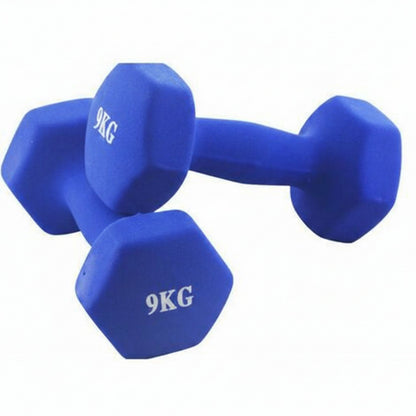 Coppia Manubri Fitness Soft-Touch - 9.0 kg