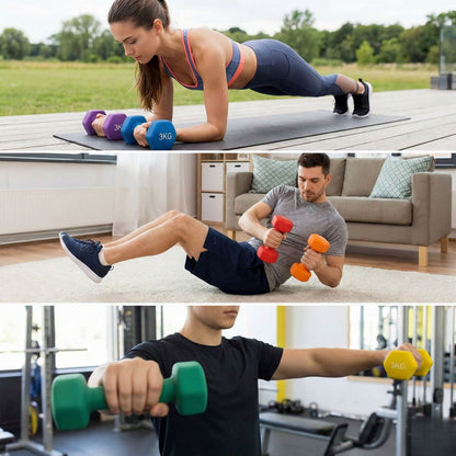 Coppia Manubri Fitness Soft-Touch - 3.0 kg