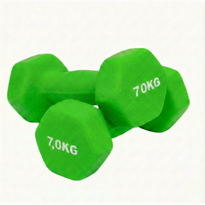 Coppia Manubri Fitness Soft-Touch - 7.0 kg