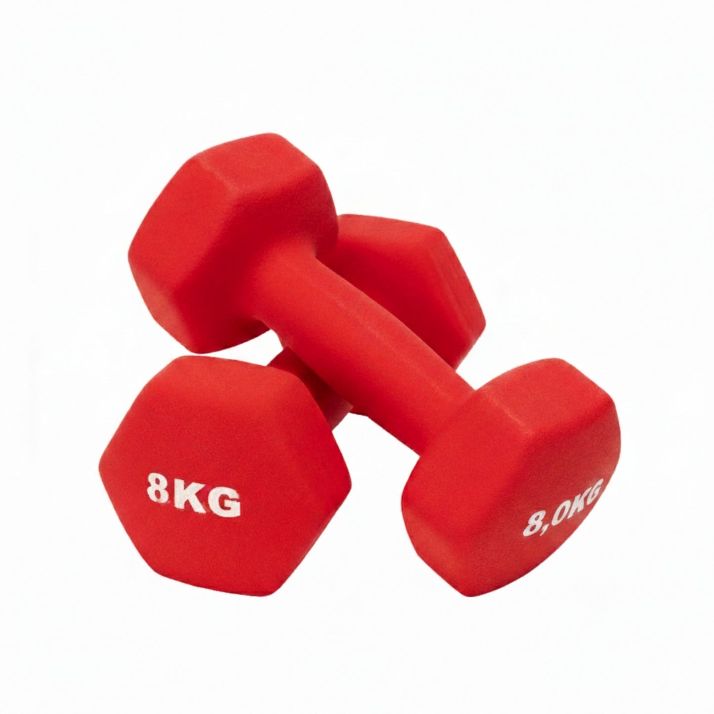 Coppia Manubri Fitness Soft-Touch - 8.0 kg
