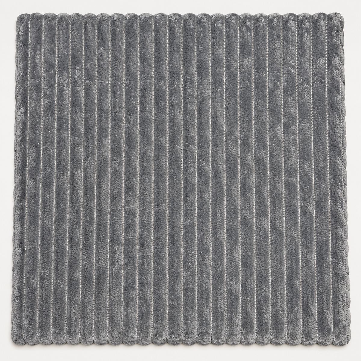 Plaid Singolo in Caldo Pile con Sherpa e Lavorazione a Coste in Rilievo, Coperta Sofà Letto Super Morbida, Disponibile in 8 Colori, Accessorio Arredo Relax