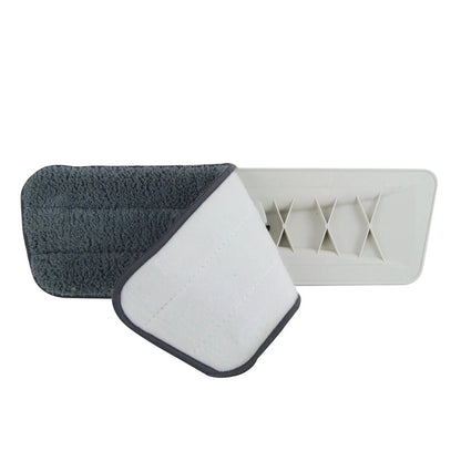 Scovolino per pulizia pavimenti, microfibra per pavimenti in legno e piastrelle, mocio piatto riutilizzabile + adatto a pavimenti in legno, rivestimenti decorativi e cucina mop