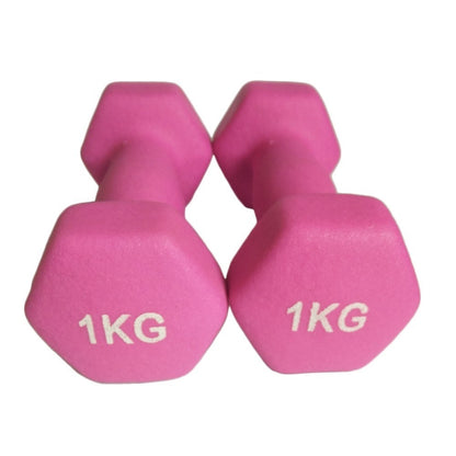 Coppia Manubri Fitness Soft-Touch - 1.0 kg