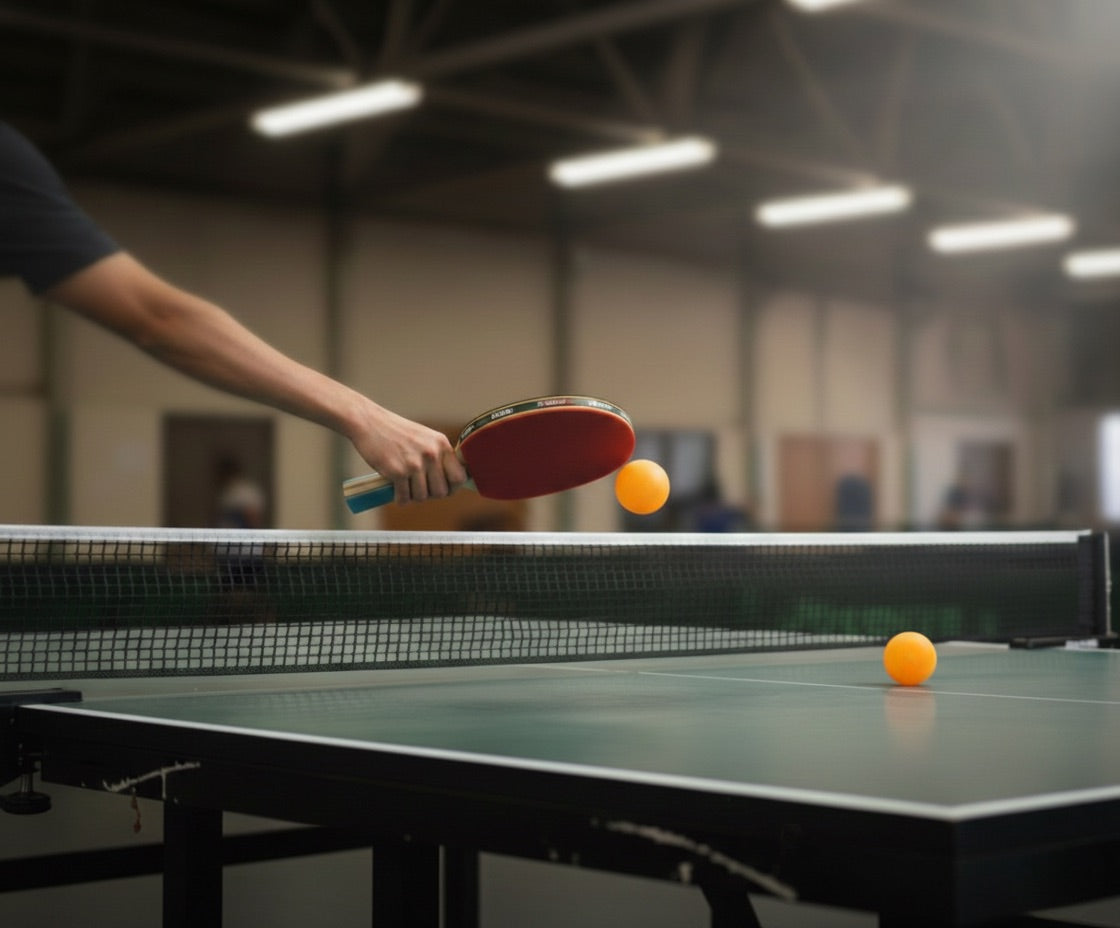 Set Ping Pong Premium – Kit 2 Racchette da Tennis Tavolo e 3 Palline per Casa e Allenamento