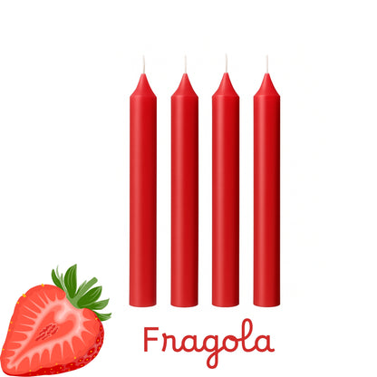 Set Candele Profumate Colorate 18cm - Cera Premium Aromaterapia. 7 Fragranze: Oceano, Fragola, Limone, Lavanda, Arancia, Rosa, Mela Verde. Candele a Colonna Lunga Durata Senza Fumo. Decorazione Casa, Spa e Regalo.