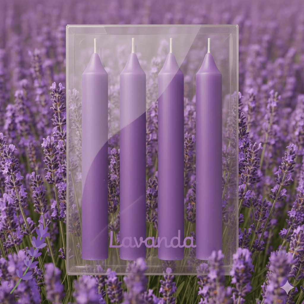 Set Candele Profumate Colorate 18cm - Cera Premium Aromaterapia. 7 Fragranze: Oceano, Fragola, Limone, Lavanda, Arancia, Rosa, Mela Verde. Candele a Colonna Lunga Durata Senza Fumo. Decorazione Casa, Spa e Regalo.