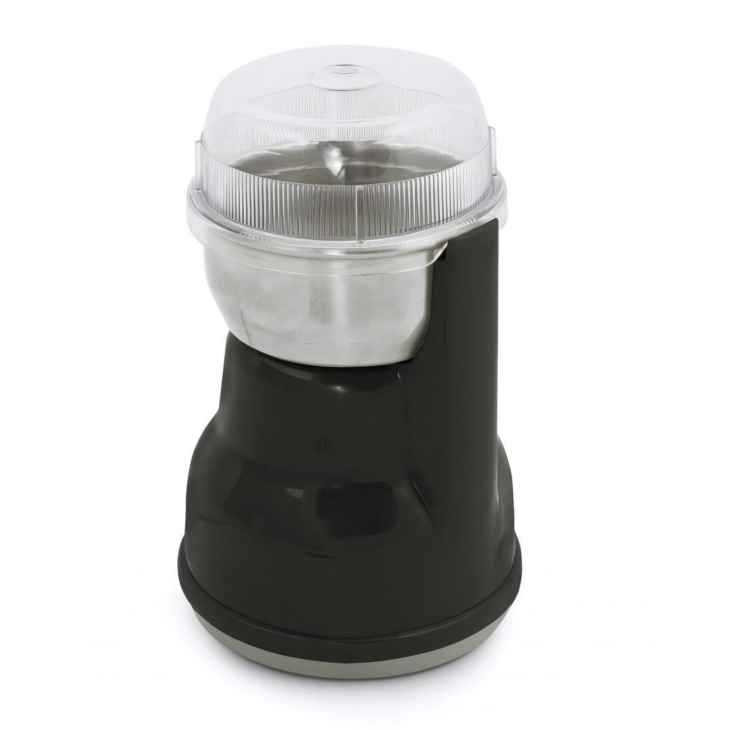 Macinacaffè Elettrico Regolabile in Acciaio Inox – Lama Doppia, Potente 160W, Design Compatto ed Elegante, Ideale per Caffè, Spezie, Semi e Frutta Secca – Aroma Fresco Ogni Mattina